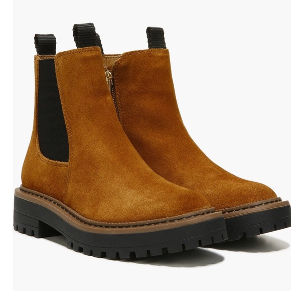 Sam Edelman Kids' Laguna Chelsea Boot FRONTIER BROWN, big girl size  4 NWOT - Picture 1 of 10